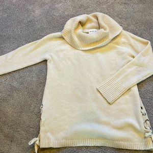 Cream cowl neck sweater